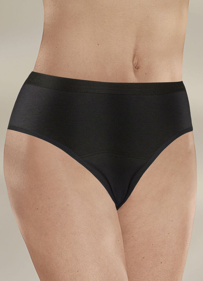 Damen Inkontinenz Taillen-Slip von Con-ta SCHWARZ
