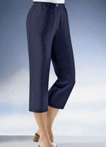 Caprihose in Schlupfform MARINE
