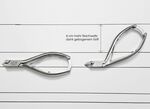 Nagelzange von Canal aus rostfreiem Edelstahl 