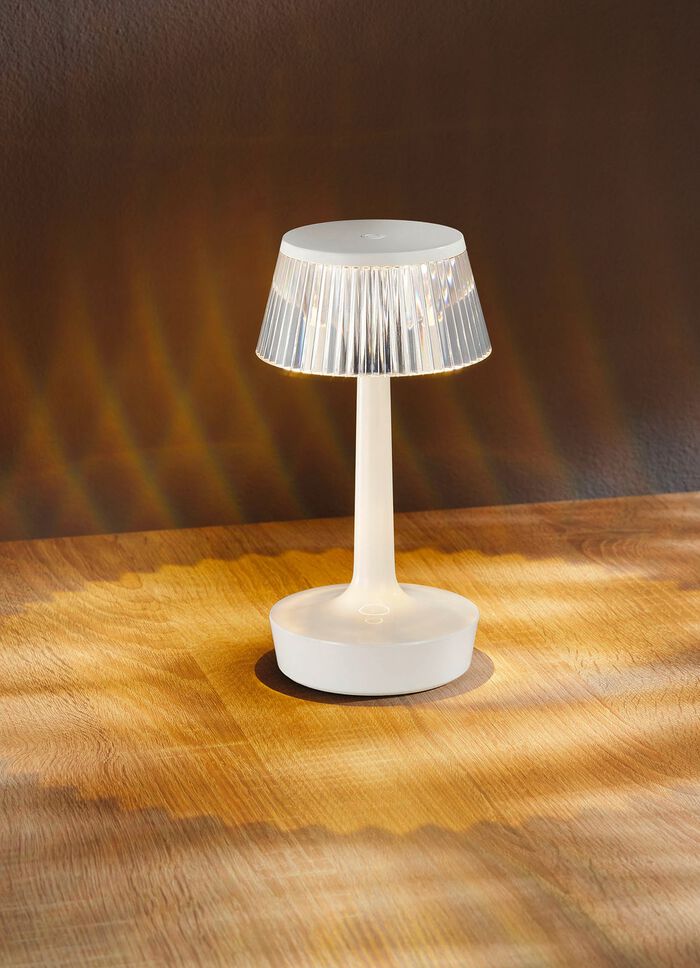 LED-Tischleuchte mit Kristall-Effekt 