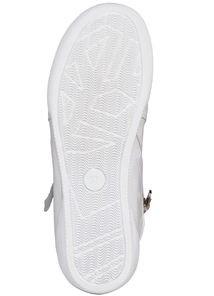 Andrea Conti, sportliche Damen-Boots, mit herausnehmbarem Fu&szlig;bett WEISS