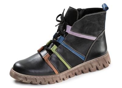 Gemini, trendige Damen-Stiefeletten, Winterschuhe, Weite G, mit herausnehmbarem Fu&szlig;bett 
