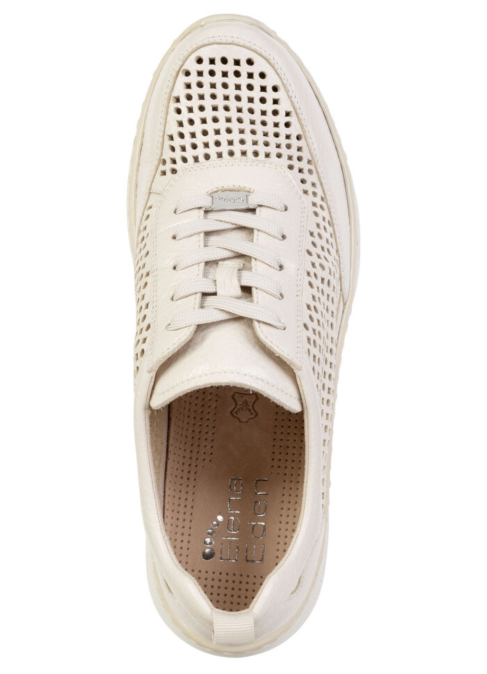 ELENA EDEN, sommerliche Damen-Sneaker, Weite H, mit herausnehmbarem Fußbett BEIGE
