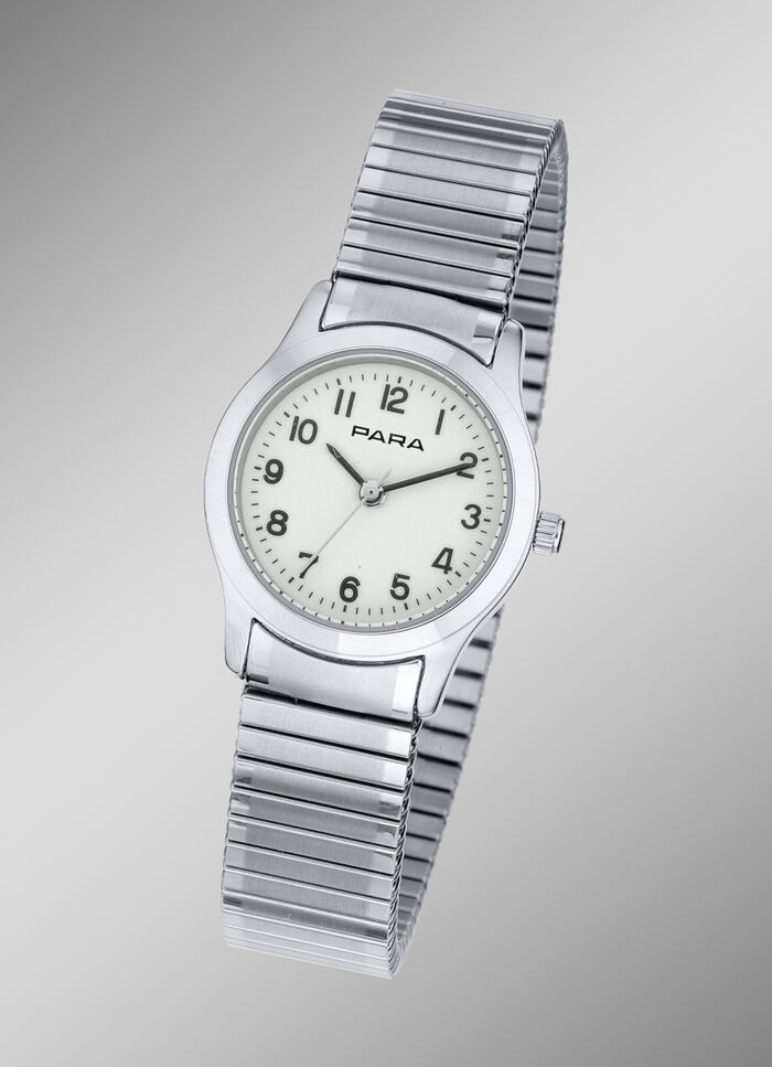 Bei Nacht leuchtende Para-Quartz-Damenuhr 