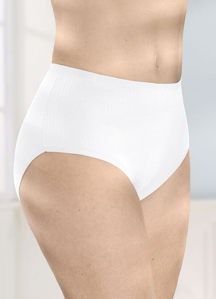 Viererpack Slips mit Rippenstruktur 