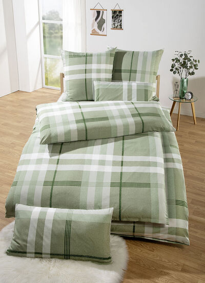 Bettwäsche-Garnitur in Microfaser-Qualität 