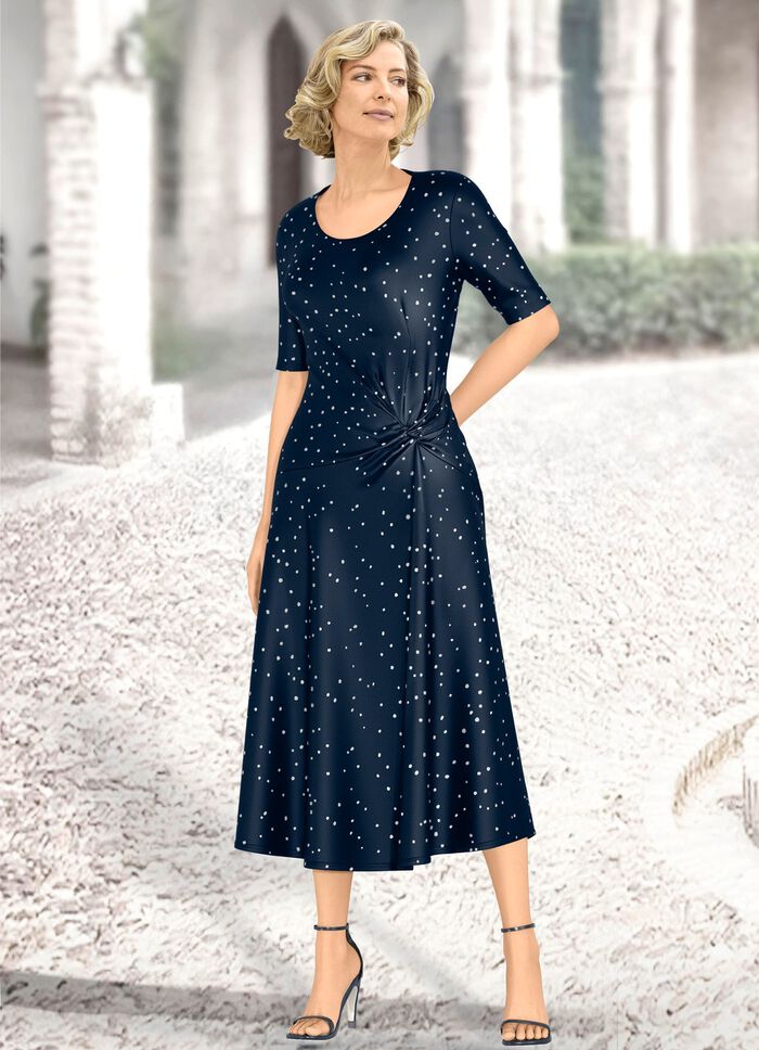 Kleid mit Knoten-Optik 