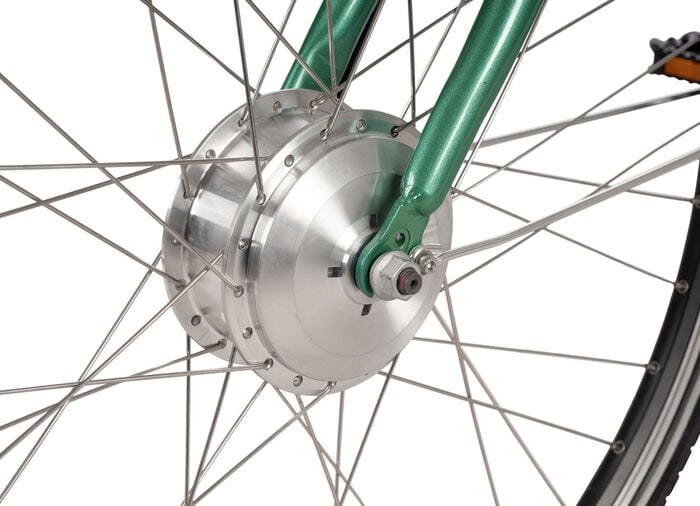 Zeitlos, elegantes City-E-Bike mit komfortabler Ausstattung   