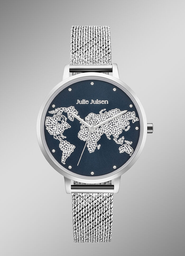 Quartz-Damenuhr mit Metallgeh&auml;use 