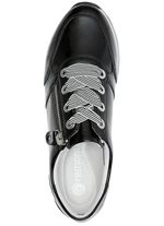 Remonte Sneaker mit effektvoller Schn&uuml;rung SCHWARZ