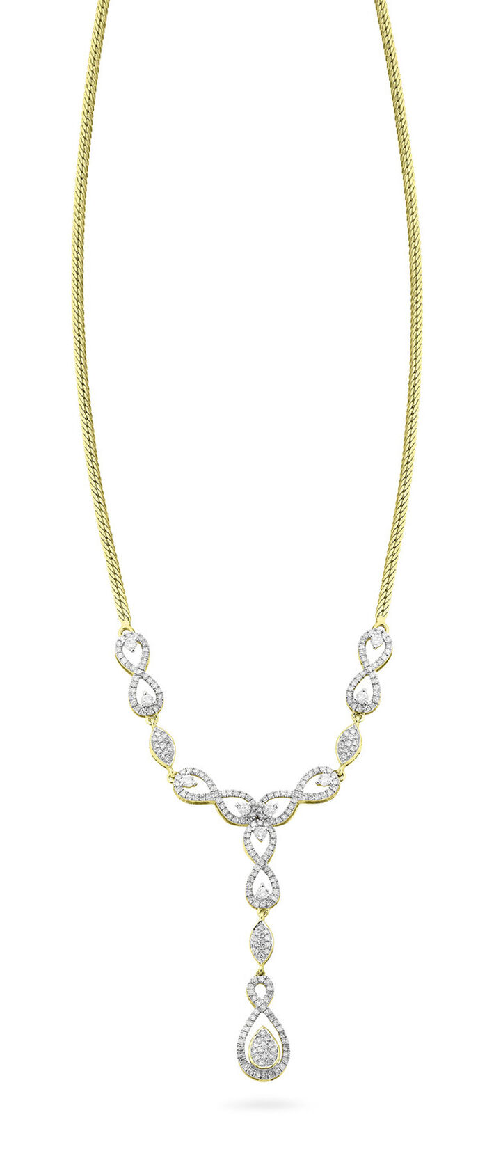 Hochwertiges Brillant-Collier 