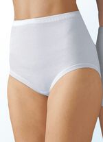 Schöller Fünferpack Slips mit auswechselbarem Gummizug 