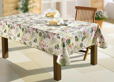 Pflegeleichte Wachstuch-Tischdecke 