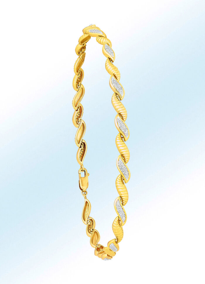 Elegantes Armband mit Diamanten 