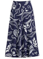 Rock mit ausdrucksstarker Dessinierung 