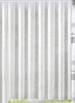 Store mit Öko-Soft-Bleileinen-Abschluss WEISS-WEISS