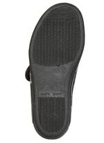 Warme Damen-Hausschuhe, Weite H, mit Klettverschluss 