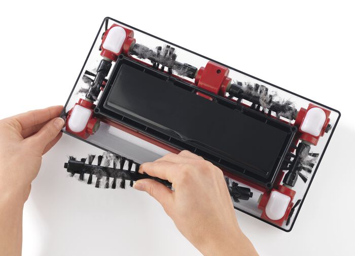 Swivel Sweeper Akku-Besen mit Knickgelenk 