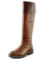 Remonte, gefütterte Damen-Stiefel, Winterschuhe, Weite G, mit Reißverschluss MARONE-MOKKA