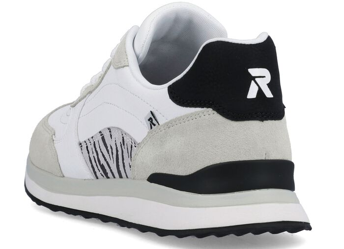 Rieker Sneaker mit interessantem Zebra-Druck 
