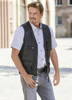 Lederweste mit Stifttaschen 