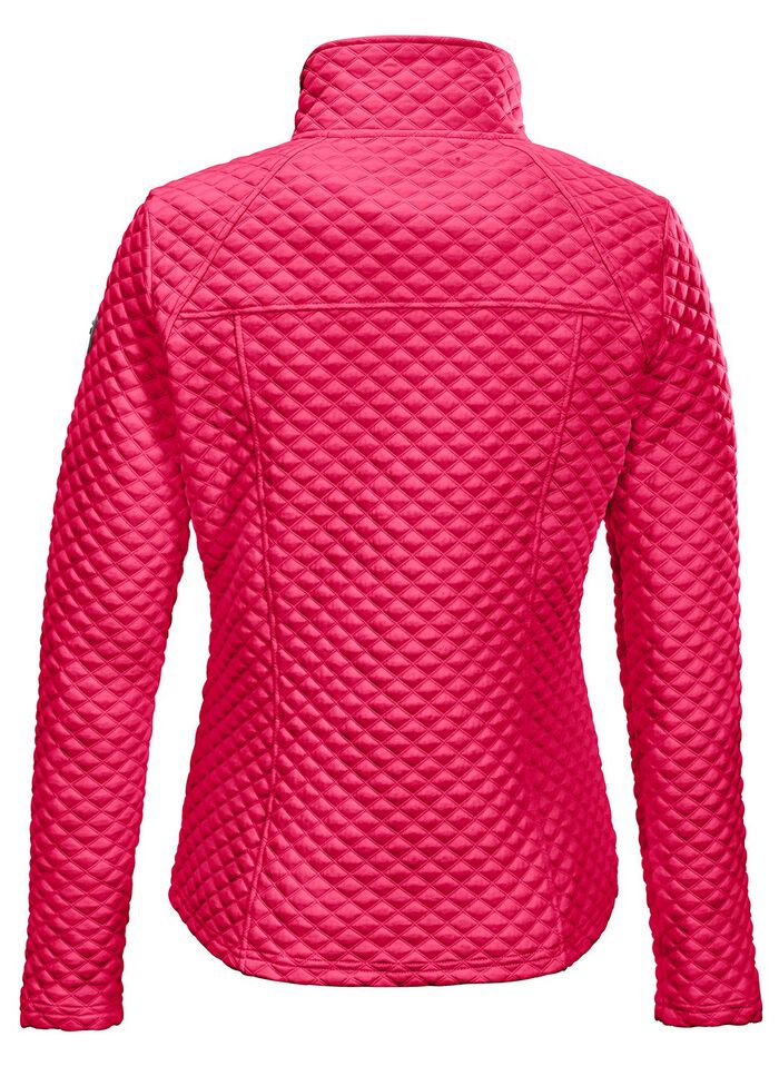 Modische Damen-Stretch-Jacke mit Jaquard-Steppmuster ROS&Eacute;