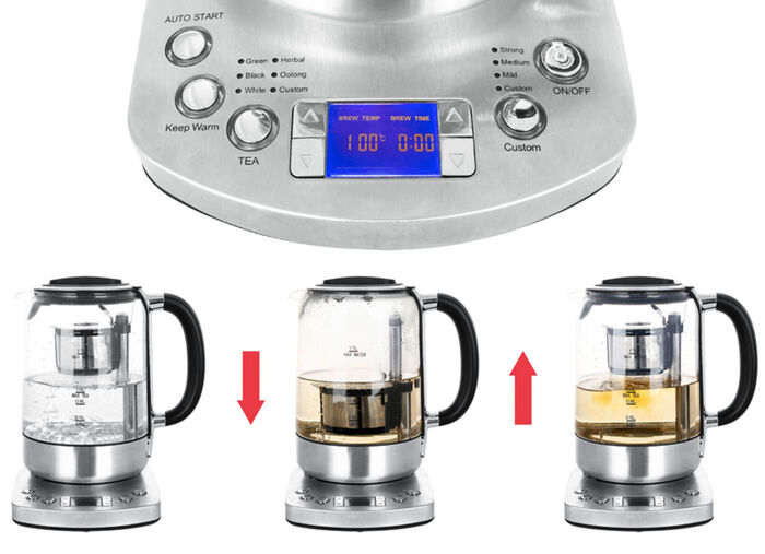 Vollautomatischer Tee- und Wasserkocher 