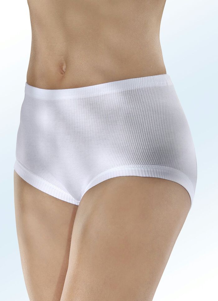 Fünferpack Slips mit auswechselbarem Gummizug 