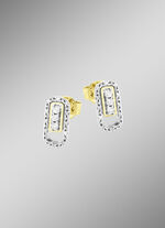 Schicke Ohrstecker mit Brillanten 