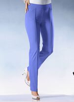 Hose mit schmaler Fu&szlig;weite in 15 Farben ROYALBLAU