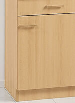 Buffetschrank mit melaminharzbeschichteter Oberfläche BUCHE