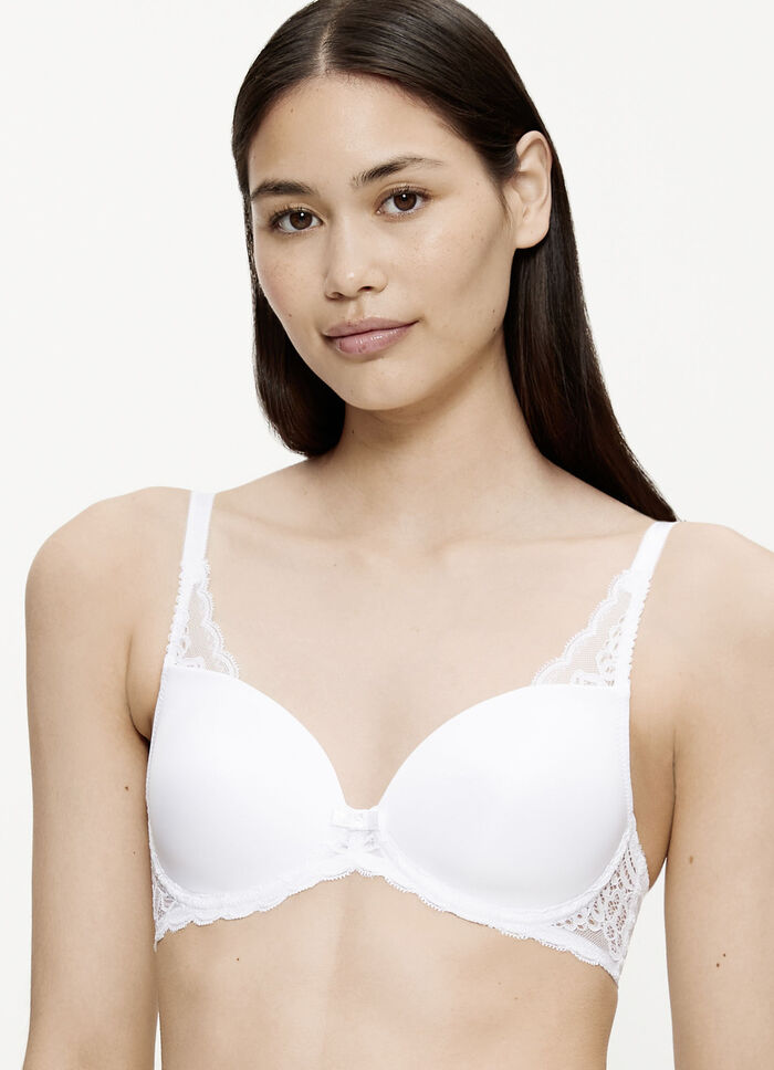 Triumph-Amourette-B&uuml;gel-BH mit vorgeformten Cups WEISS