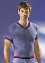 Zweierpack Schlupfjacken, kurzarm aus Feinripp, Thermow&auml;sche 