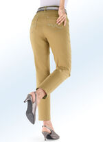 Jeans in 5-Pocket-Form CURRY