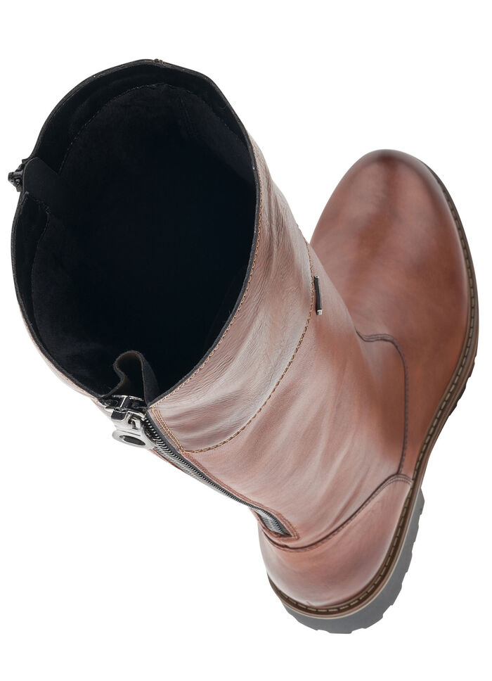 Remonte, gefütterte Damen-Stiefel, Winterschuhe, Weite G, mit Reißverschluss MARONE-MOKKA