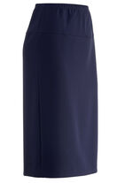 Rock in gerader Schnittführung 