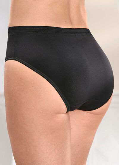 F&uuml;nferpack Slips mit gl&auml;nzenden Abschl&uuml;ssen 