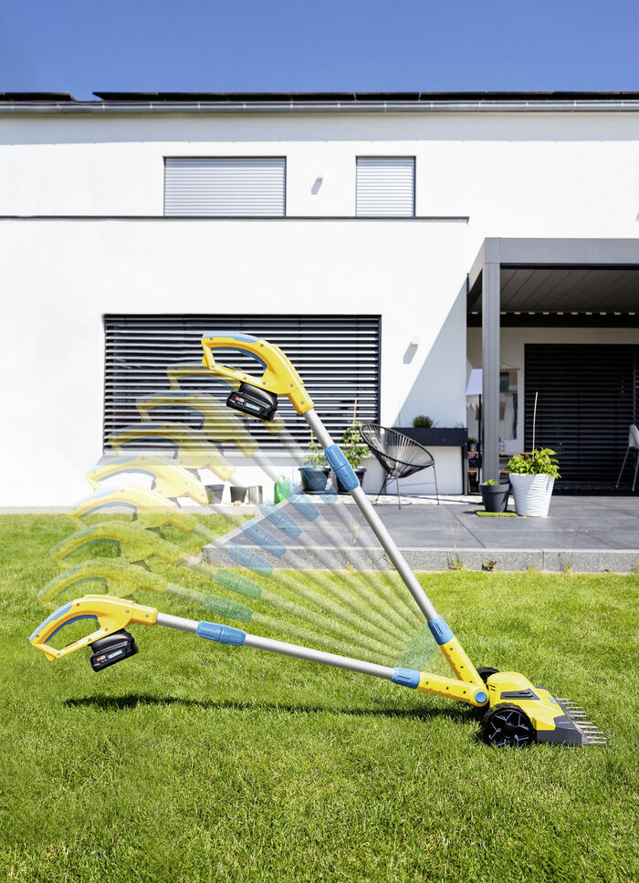 Gloria FineCut Akku-Einhandmäher 