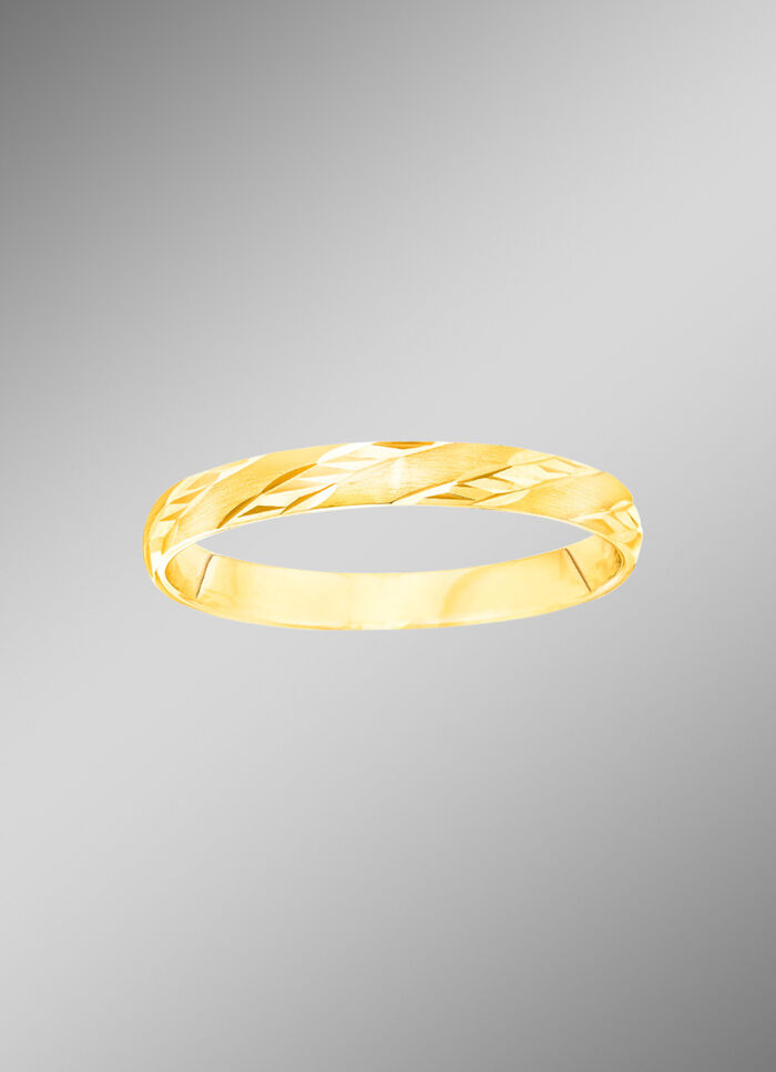 Diamantierter Trauring 