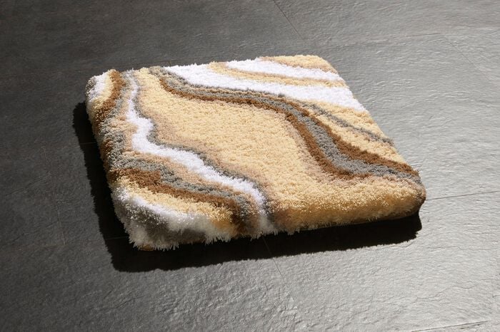 Badgarnitur in harmonischen Farbt&ouml;nen 