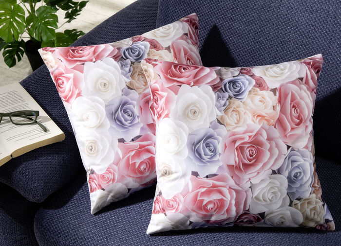 Kissenbezug in Samtoptik 