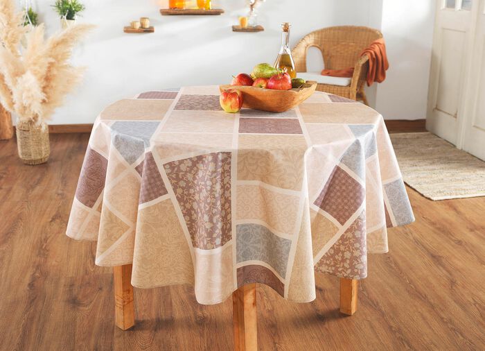 Tischdecke in Patchwork-Optik 