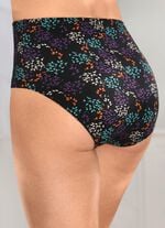 Viererpack Slips mit buntem Druckdessin 