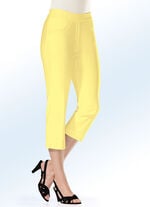 Soft-Stretch-Caprihose in 11 Farben GELB