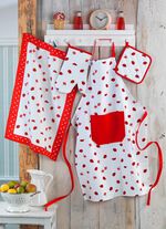 K&uuml;chenprogramm mit Marienk&auml;fer- und Fliegenpilz-Motiven 