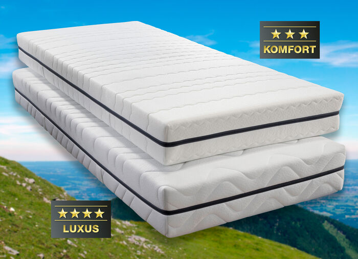 7-Zonen-Tonnentaschenfederkern-Matratzenserie von f.a.n. 