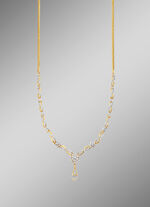 Halskette mit 160 Brillanten 