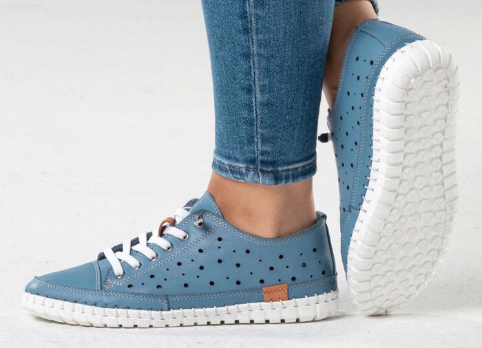 Gemini, sommerliche Damen-Schn&uuml;rschuhe, Weite G, mit herausnehmbarem Fu&szlig;bett 