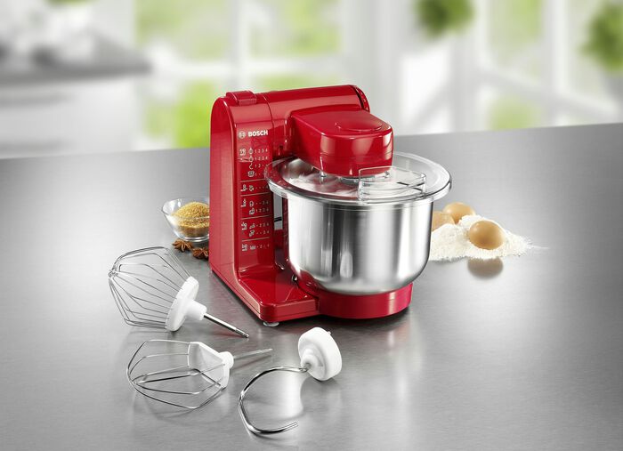 Der Klassiker von Bosch !  Küchenmaschine MUM4 ROT