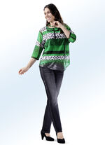 Edel-Jeans mit funkelnden Glitzersteinchen 